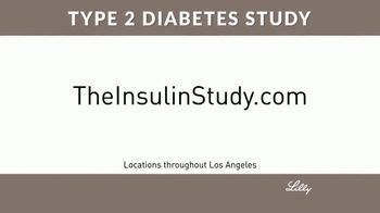 Eli Lilly TV Spot, 'Type 2 Diabetes Insulin Study'