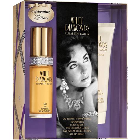 Elizabeth Taylor White Diamonds Gift Set logo