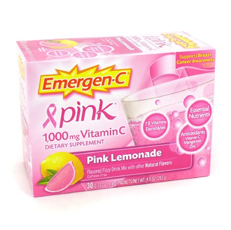 Emergen-C Pink Lemonade logo