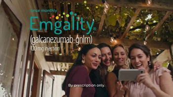 Emgality TV Spot, 'Dinner Party' featuring Grace Serrano
