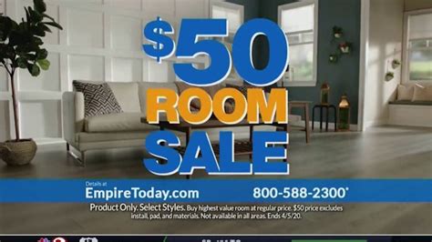 Empire Today 50-50-50 Sale TV Spot, 'Empire's Biggest Sale Makes Getting New Floors Easy' created for Empire Today