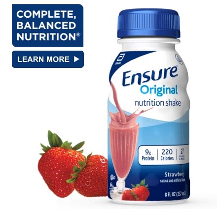 Ensure High Protein Strawberry Nutrition Shake tv commercials