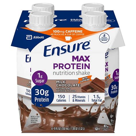 Ensure Max Protein Milk Chocolate With Caffeine logo