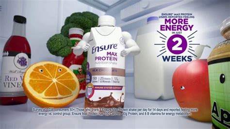 Ensure Max Protein TV commercial - More Energy and New Flavors