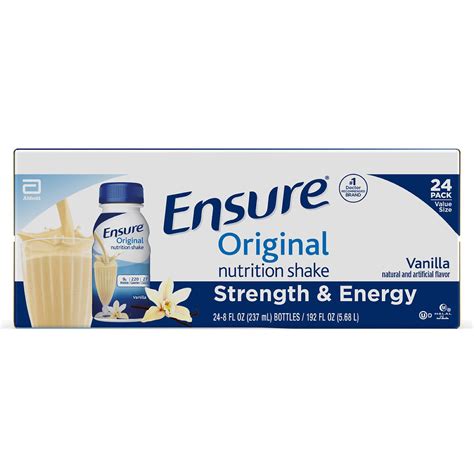 Ensure Original Vanilla Nutrition Shake tv commercials