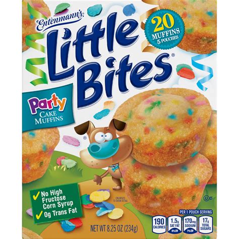 Entenmann's Little Bites Party Cake Muffins logo