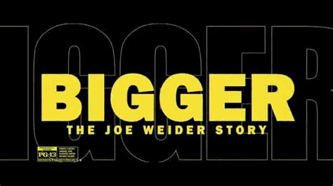 Entertainment Studios Motion Pictures Bigger: The Joe Weider Story logo