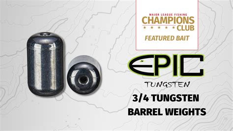 Epic Baits Fishing Barrel Weights logo