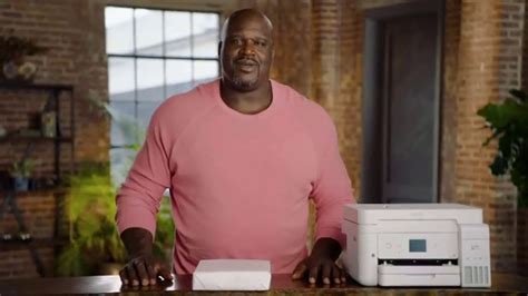 Epson EcoTank TV Spot, 'Lots of Ink: Incredible Amount of Ink' Featuring Shaquille O'Neal featuring Shaquille O'Neal