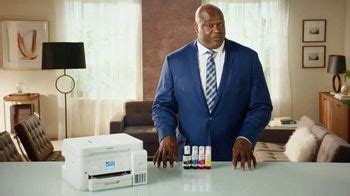 Epson Ecotank TV Spot, 'Cartridge Conniptions' Featuring Shaquille O'Neal featuring Shaquille O'Neal