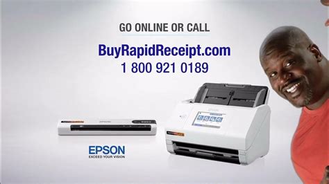 Epson Rapid Receipt Smart Organizer TV commercial - Over $300 in Added Value