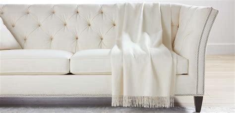 Ethan Allen Alpaca Natural Throw