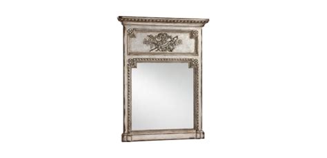 Ethan Allen Antique Madeleine Trumeau Wall Mirror logo