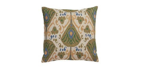 Ethan Allen Ikat Pillow