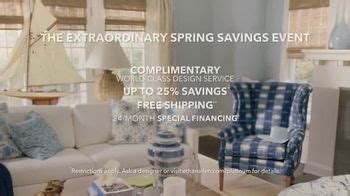 Ethan Allen Spring Savings Event TV commercial - Luxury