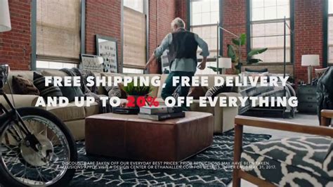 Ethan Allen TV commercial - Design Your Look Today: Free Shipping