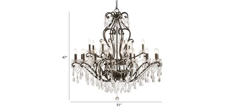 Ethan Allen Whitney Slate Grand Chandelier logo