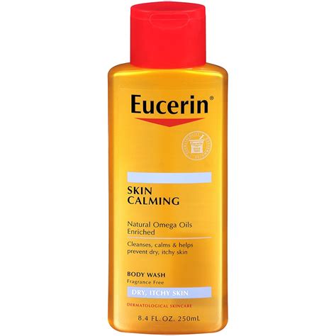 Eucerin Skin Calming Body Wash logo