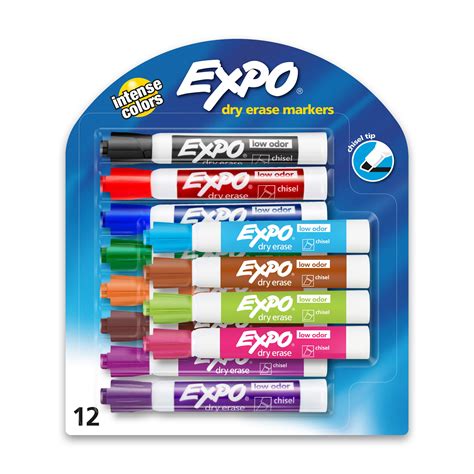 Expo Dry Erase Colored Markers