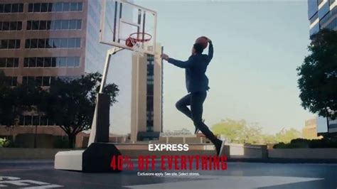 Express Performance TV commercial - NBA Game Changers: Suits & Shirts