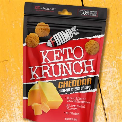 FBOMB Keto Crunch - Cheddar tv commercials