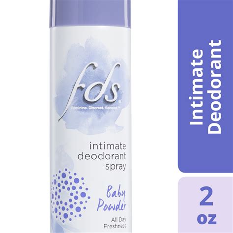 FDS Feminine Deodorant Spray Baby Powder tv commercials