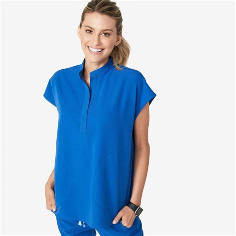 FIGS Rafaela Oversized Scrub Top logo