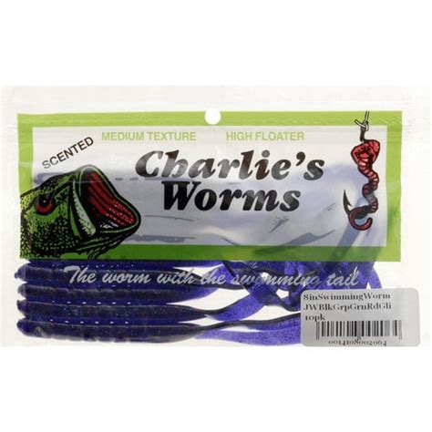 FLW Charlie's Worms Fishing Bait