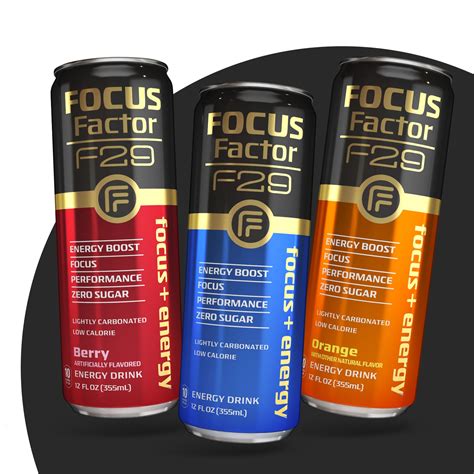 FOCUSFactor Original F29 Focus + Energy Drink