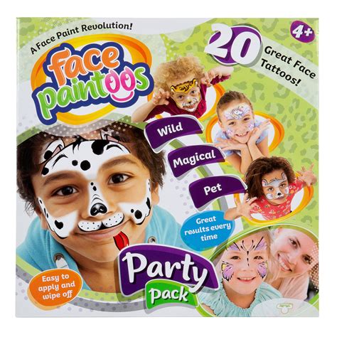 Face Paintoos Party Pack logo