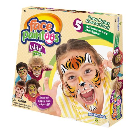 Face Paintoos Wild Pack