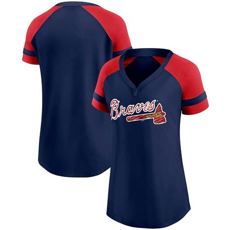 Fanatics.com Atlanta Braves Women's 2021 Postseason the Horn V-Neck T-Shirt tv commercials