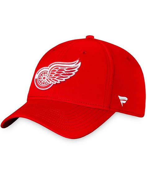 Fanatics.com Detroit Red Wings Core Primary Logo Flex Hat logo