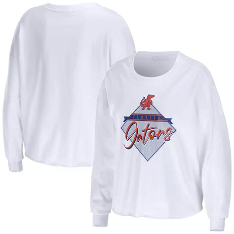 Fanatics.com Florida Gators WEAR by Erin Andrews 3-Hit Cropped Long Sleeve T-Shirt tv commercials