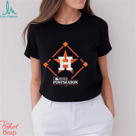 Fanatics.com Houston Astros 2021 Postseason Around the Horn T-Shirt logo