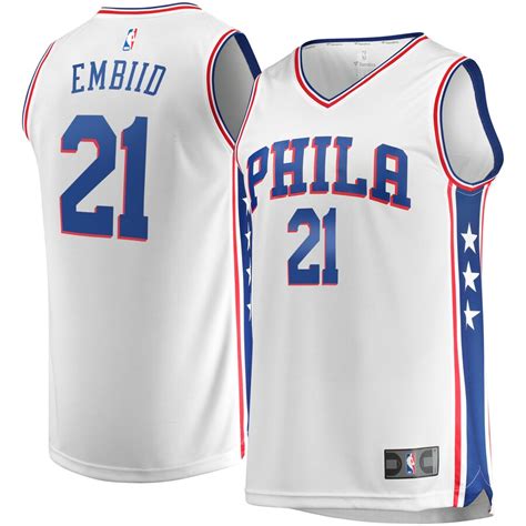 Fanatics.com Joel Embiid Philadelphia 76ers Fast Break Replica Jersey