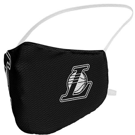 Fanatics.com Los Angeles Lakers Adult Blackout Logo Face Covering