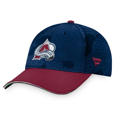 Fanatics.com Mens Colorado Avalanche 2022 Stanley Cup Champions Locker Room Trucker Hat logo