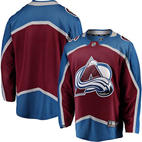 Fanatics.com Mens Colorado Avalanche Fanatics Branded Home Breakaway Jersey