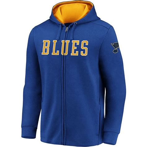 Fanatics.com St. Louis Blues Primary Team Logo Fleece Pullover Hoodie tv commercials