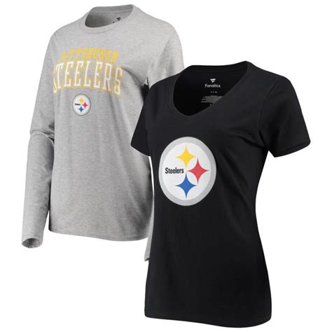 Fanatics.com Steelers NFL Pro Line Women's Hometown Collection V-Neck T-Shirt