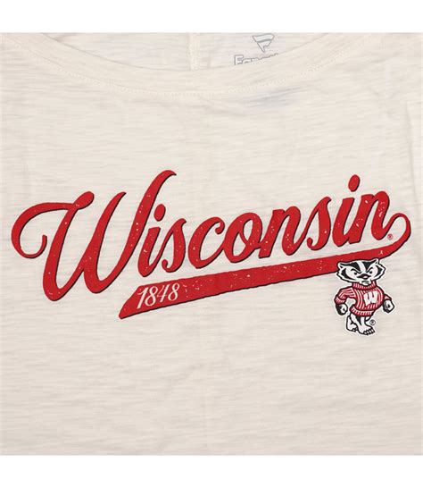 Fanatics.com Wisconsin Badgers Women's Hometown Collection Jump Around V-Neck T-Shirt tv commercials