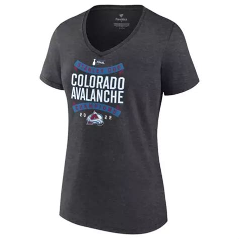 Fanatics.com Womens Colorado Avalanche 2022 Stanley Cup Champions Locker Room T-Shirt