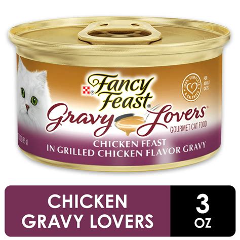 Fancy Feast Chicken Feast in Gravy Grilled tv commercials