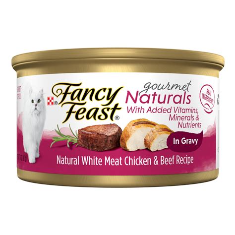 Fancy Feast Gourmet Naturals White Meat Chicken in Gravy logo