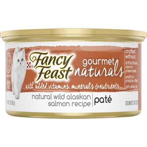 Fancy Feast Gourmet Naturals Wild Alaskan Salmon Paté tv commercials