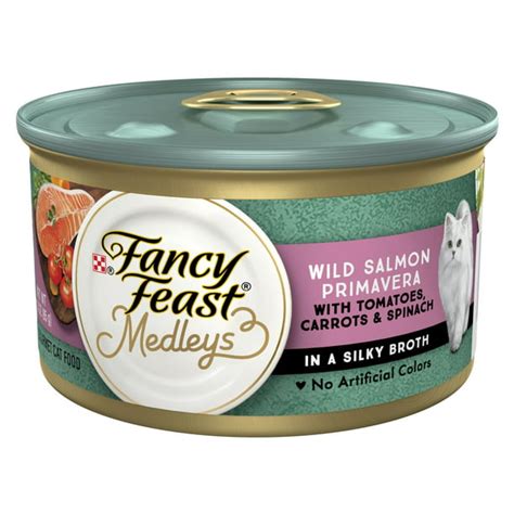 Fancy Feast Medleys White Meat Chicken Primavera Tomatoes, Carrots & Spinach in Broth logo