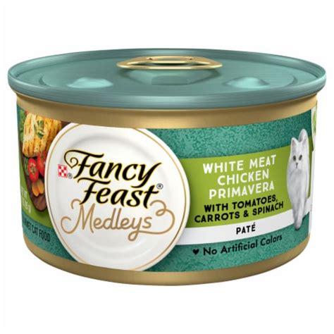 Fancy Feast Medleys White Meat Chicken Primavera Tomatoes, Carrots & Spinach in Broth tv commercials