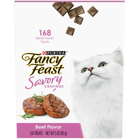 Fancy Feast Savory Cravings Beef & Crab Flavor Cat Treats