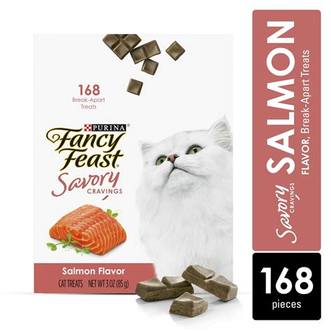 Fancy Feast Savory Cravings Salmon Flavor Cat Treats logo